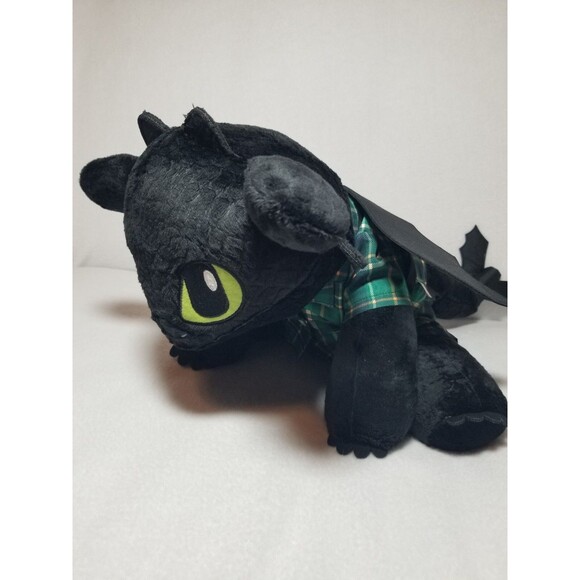 Build-A-Bear How to Train Your Dragon Black Dragon Toothless with Clothing 17 in - Picture 5 of 10